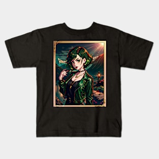 Anime girl Kids T-Shirt